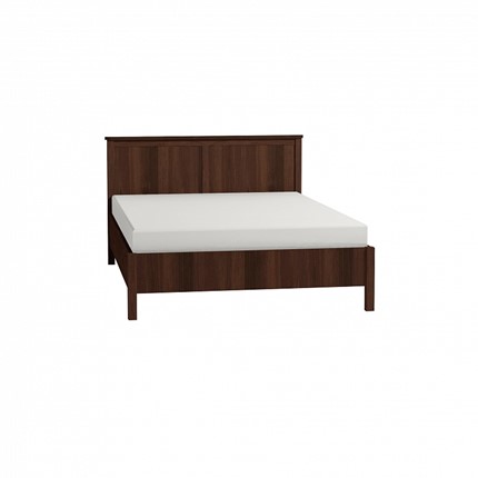 Двуспальная кровать Sherlock 42 + 2.1 Основание с гибкими ламелями дерево 1600, Орех шоколадный в Благовещенске - изображение