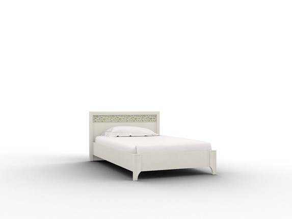 Спальная кровать Twist  с основанием (Кр-03 1200) в Благовещенске - изображение