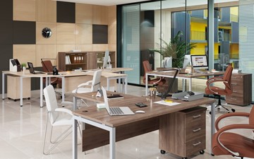 Офисный набор мебели Xten S 1 - один стол с приставным брифингом в Благовещенске - предосмотр
