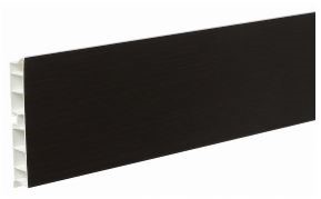 Цоколь ПВХ (цвет Черный) 4 м (H-100) в Благовещенске