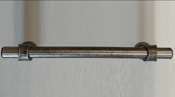 Ручка-скоба (128 мм), античное серебро Прованс в Благовещенске
