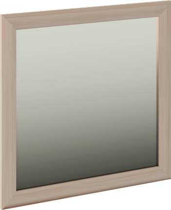 Навесное зеркало Глэдис М29 (Шимо светлый) в Благовещенске - изображение