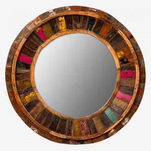 Настенное зеркало Маниша круглое в Благовещенске - предосмотр