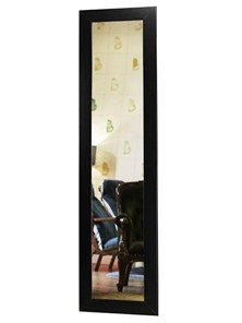 Зеркало настенное в гардероб BeautyStyle 9 (черный) в Благовещенске - предосмотр 1