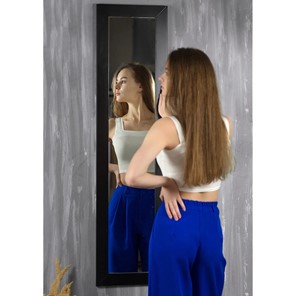Зеркало настенное в гардероб BeautyStyle 9 (черный) в Благовещенске - предосмотр 5