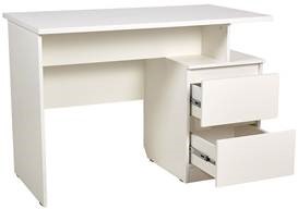 Письменный стол Polini kids Simple 1940, с ящиками, белый серия 1900 в Благовещенске - предосмотр 2