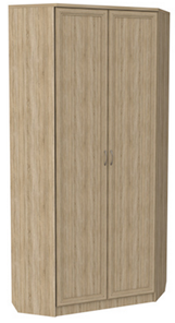 Шкаф 401 угловой со штангой, цвет Дуб Сонома в Благовещенске