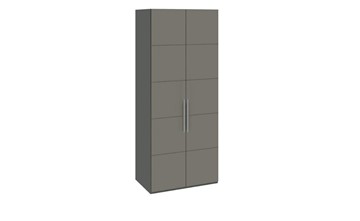 Шкаф Наоми с 2-мя дверями, цвет Фон серый, Джут  СМ-208.07.03 в Благовещенске