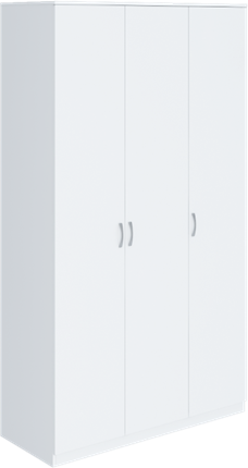 Распашной шкаф Осло М01 (Белый) в Благовещенске - изображение