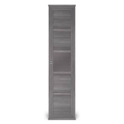 Шкаф-пенал с дверью ПАРМА НЕО,  лиственница темная в Благовещенске - изображение