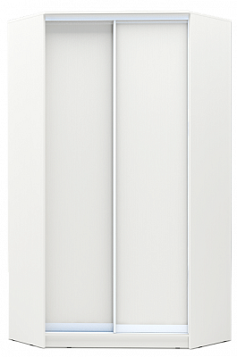 Шкаф-купе 2200х1103х1103, ХИТ У-22-4-11, белая шагрень в Благовещенске - изображение