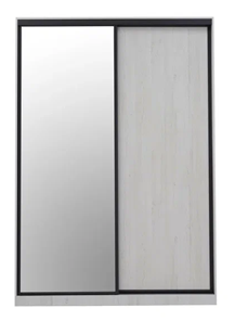 Шкаф с зеркалом Винтер-6.16, винтерберг/темно-серый в Благовещенске