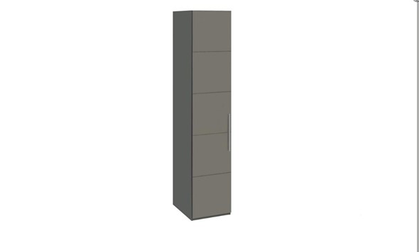 Шкаф распашной Наоми, цвет Фон серый, Джут СМ-208.07.01 в Благовещенске - изображение