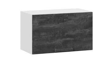 Навесной шкаф Детройт 1В6Г (Белый/Угольный Камень) в Благовещенске