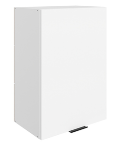 Навесной шкаф Стоун L500 Н720 (1 дв. гл.) (белый/джелато софттач) в Благовещенске