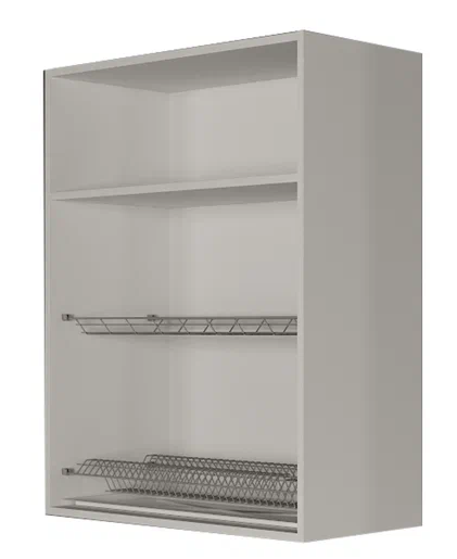 Сушильный шкаф на кухню ВС9 80, МДФ Океания/Антрацит в Благовещенске - изображение 1