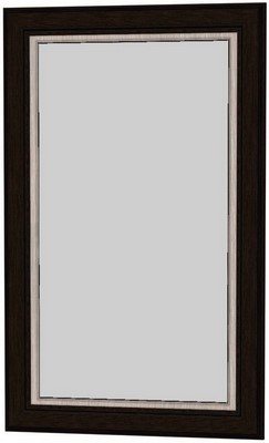 Зеркало настенное ЗП1, цвет Венге в Благовещенске - изображение