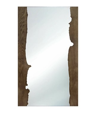 Зеркало навесное ГлассВальд-3, Орех в Благовещенске - изображение