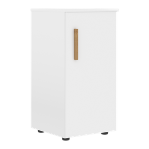 Шкаф колонна низкий с глухой правой дверью FORTA Белый FLC 40.1 (R) (399х404х801) в Благовещенске