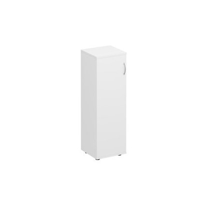 Шкаф для документов средний узкий закрытый Комфорт КФ, белый премиум (40x38x123) К.359 БП в Благовещенске - изображение