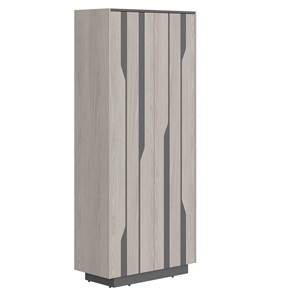 Шкаф гардероб LINE Дуб-серый-антрацит СФ-574401 (900х430х2100) в Благовещенске