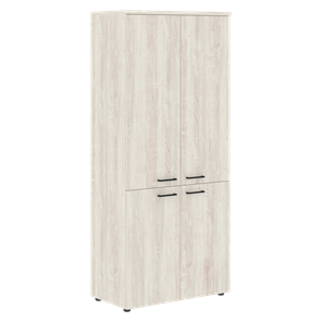 Шкаф с глухими низкими и средними дверьми и топом XTEN сосна Эдмонд  XHC 85.3 (850х410х1930) в Благовещенске