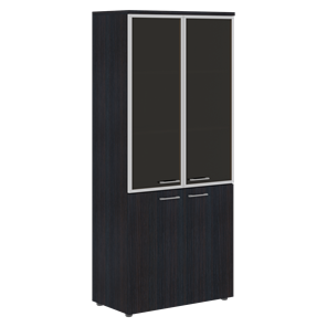 Шкаф с глухими низкими дверьми и топом XTEN Дуб Юкон XHC 85.7  (850х410х1930) в Благовещенске