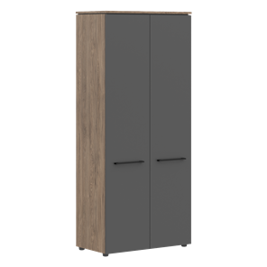 Высокий шкаф гардероб MORRIS TREND Антрацит/Кария Пальмира MCW 85 (854х423х1956) в Благовещенске