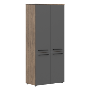Высокий шкаф MORRIS TREND Антрацит/Кария Пальмира MHC 85.3 (854х423х1956) в Благовещенске