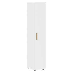 Шкаф колонна высокий с глухой дверью FORTA Белый FHC 40.1 (L/R) (399х404х1965) в Благовещенске