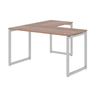 Письменный стол угловой правый XTEN-Q Дуб-сонома- серебро XQCT 1415 (R) (1400х1500х750) в Благовещенске
