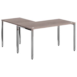 Письменный угловой  стол для персонала правый XTEN GLOSS Дуб Сонома  XGCT 1415.1 (R) (1400х1500х750) в Благовещенске