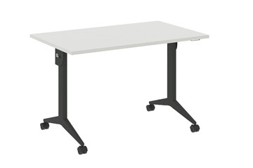 Мобильный стол X.M-3.7, Металл антрацит/Белый бриллиант в Благовещенске