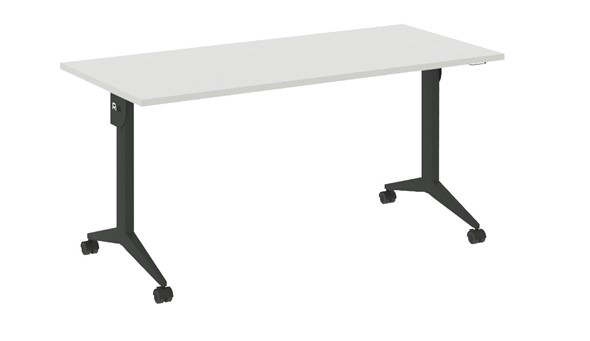 Мобильный стол X.M-5.7, Металл антрацит/Белый бриллиант в Благовещенске - изображение