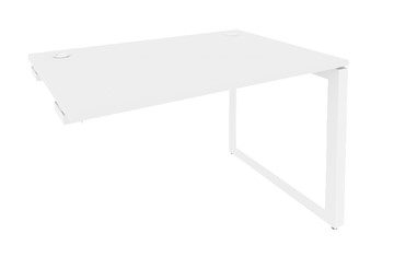Стол приставной O.MO-SPR-2.8 Белый/Белый бриллиант в Благовещенске