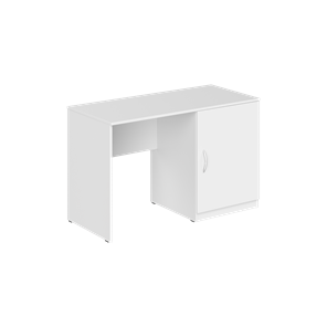 Стол с местом для холодильника KANN KTFD 1255 R Правый 1200х550х750 мм. Белый в Благовещенске