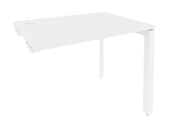 Приставной стол к тумбе O.MP-SPR-1.7 Белый/Белый бриллиант в Благовещенске