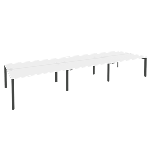 Письменный стол O.MP-D.RS-6.4.7 (Антрацит/Белый бриллиант) в Благовещенске