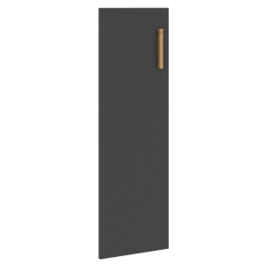 Средняя дверь для шкафа левая FORTA Черный Графит FMD40-1(L) (396х18х1164) в Благовещенске