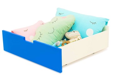 Ящик для кровати Skogen синий в Благовещенске