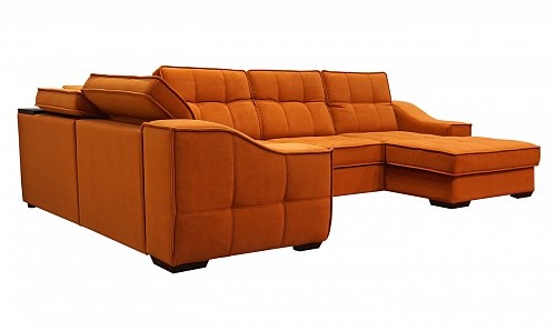 Угловой диван N-11-M (П1+ПС+УС+Д2+Д5+П1) в Благовещенске - изображение 3