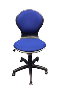 Детское комьютерное кресло LB-C 03, цвет синий в Благовещенске
