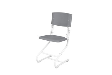 Детский стул СУТ.01 Пластик (рост от 130 см), Серый в Благовещенске