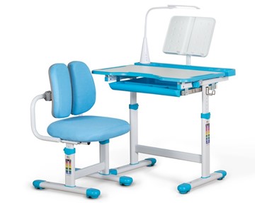Комплект из растущего стола и кресла Mealux EVO BD-23 Blue в Благовещенске
