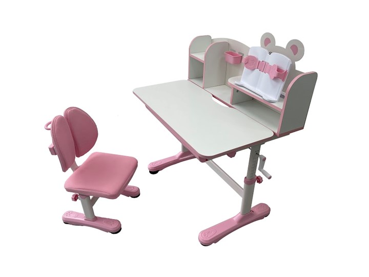 Стол растущий и стул Carezza Pink FUNDESK в Благовещенске - изображение 1