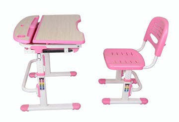 Растущий стол и стул Sorriso Pink в Благовещенске