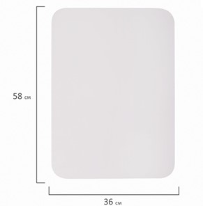 Магнитная доска для рисования BRAUBERG, 58х36 см с маркером, магнитом и салфеткой в Благовещенске - предосмотр 8