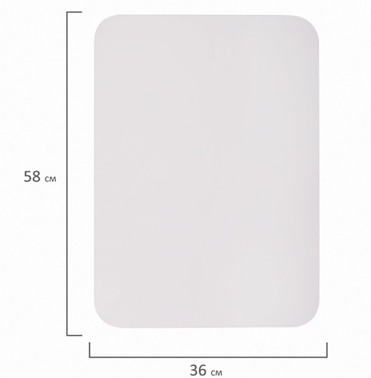 Магнитная доска для рисования BRAUBERG, 58х36 см с маркером, магнитом и салфеткой в Благовещенске - изображение 8