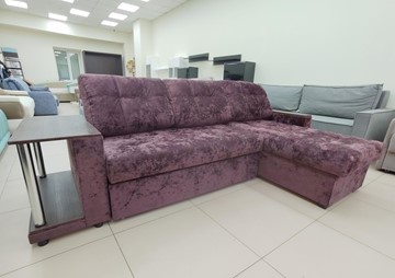 Угловой диван Мальта 2 со столиком велюр Candy 16 (ПТК), в Благовещенске