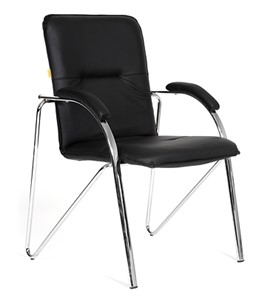 Компьютерное кресло CHAIRMAN 850 Экокожа Terra 118 черная в Благовещенске - предосмотр
